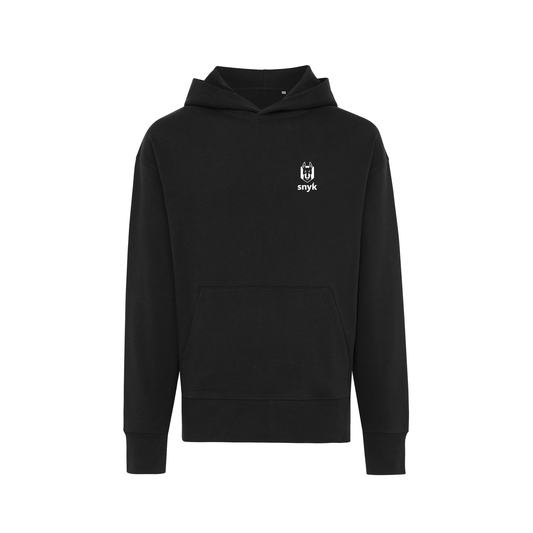 Recycled cotton relaxed hoodie (EU)